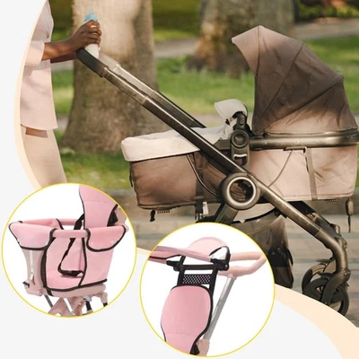 Cochecito de Bebé Ruedas Giratorias 360° Accesorio Plegable para Viaje Aire Libre Avión Foto 1 de 2