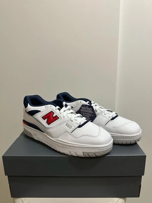 New balance 550 (bianco/rosso/blu) TG: 42 EU / 8.5 USA / 8 UK - Immagine 1 di 4