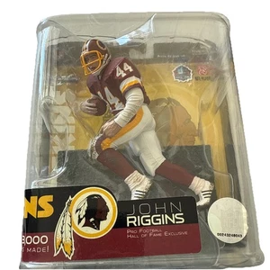 MCFARLANE NFL HALL OF FAME JOHN RIGGINS REDSKINS EXCLUSIVE CHASE 1 OF 3000 MOC - Picture 1 of 9