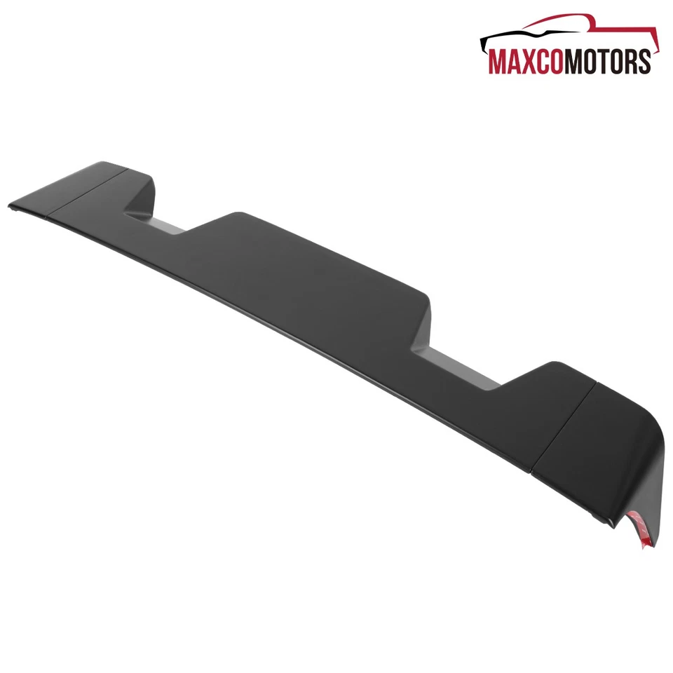 Spoiler Wing Fits 2008-2014 GMC Sierra 2500HD 3500HD Black Rear Window Roof Cab Foto 1 de 4