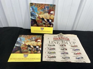 2005 Indianapolis 500 Official Program Indy 500 Start Field Race Day Newspaper - Foto 1 di 6