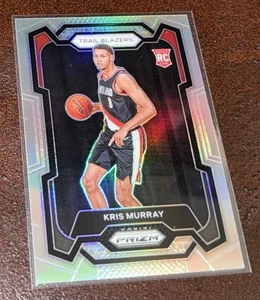 2023-24 Panini Prizm Silver Prizm Kris Murray #142 Rookie RC Trailblazers - Picture 1 of 3