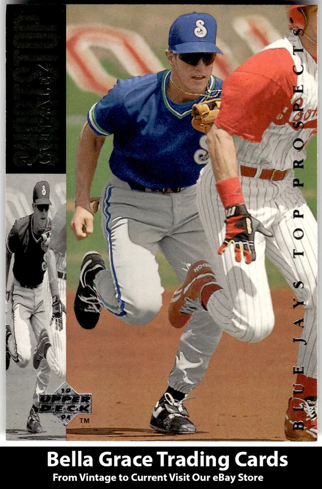 1994 Upper Deck Minor League Alex Gonzalez #1 Knoxville Smokies MLB Baseball - Image 1 of 2