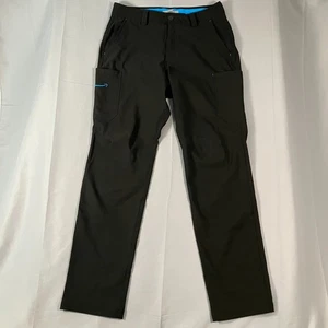 Pantalones para hombre Amazon Luly Yang negros ropa de trabajo talla mediana 32x32 - Imagen 1 de 10