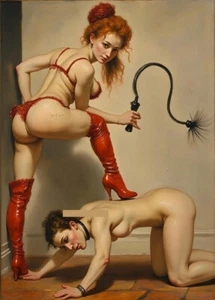 dominant female art passion of femdom dominatrix femenina collection 111 - Picture 1 of 2