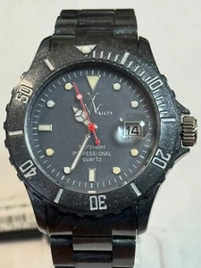 TOY FLP03BK Women's Professional Black Plasteramic Quartz Watch - Picture 1 of 1