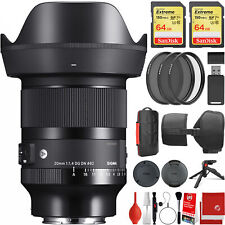 Sigma 20mm Focal Camera Lenses for sale | eBay