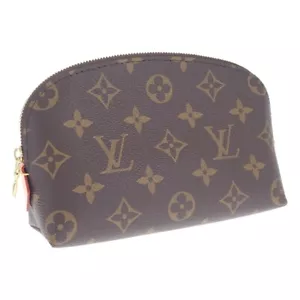 Louis Vuitton Pochette Cosmetic PM Monogram Canvas Pouch Unisex TGIS - Picture 1 of 7