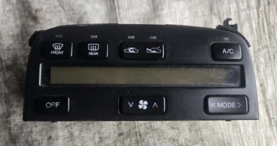 92-00 Lexus SC300 SC400 Climate Control, A/C Heater 55900-24220 (damage) - Image 1 of 4