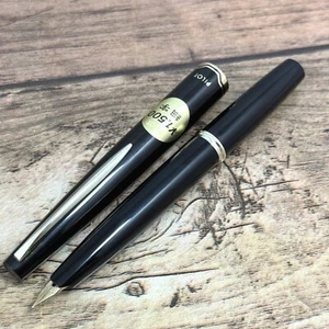 PILOT Feder F SCHWARZ FÜLLFEDERHALTER VINTAGE SCHWARZ JAPAN MADE A406 - Bild 1 von 11