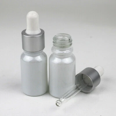1/3oz 10ml Empty Glass Eye Dropper Bottles Press Pump Dilution Can Release Hands - Image 1 of 4