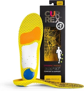 CURREX RunPro Insoles for Running Shoes, for Men & Women, Medium Arch, XXS - Picture 1 of 6
