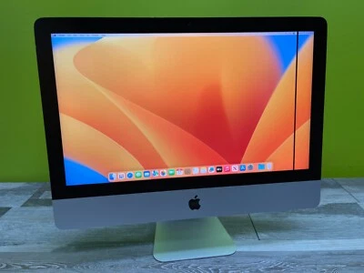 Apple 21.5" 4K iMac - 3.0GHz Core i5 - 8GB RAM - 256GB SSD - macOS 13 Ventura - Image 1 of 4