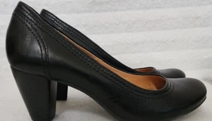 Nurture Evea Black Heels Pumps Shoes Women’s Size 10 M Comfort Round Toe NWOT - Picture 1 of 9