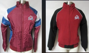 Colorado Avalanche Women's Size Small Reversible Jacket B1 984 - Picture 1 of 5