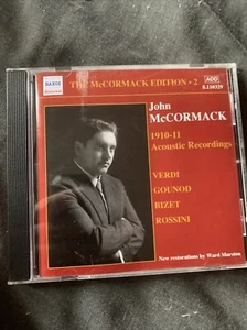 John McCormack Mccormack Edition 2, The: 1910 - 11 Acoustic Cd(b65/6)freepost - Picture 1 of 2