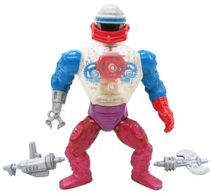 MOTU Masters of the Universe 1985 robot heroico guerrero mecánico completo como nuevo - Imagen 1 de 5