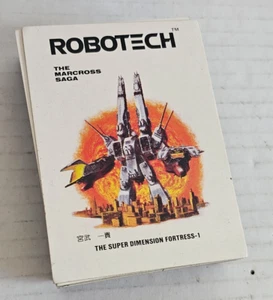 FTCC ROBOTECH 1986 The Macross Saga Vintage Trading Card Set Completo 1-60 - Foto 1 di 5