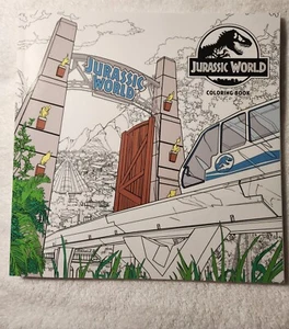 Jurassic World Adult Coloring Book by NBC Universal 2019 Dark Horse Books Preown - Picture 1 of 5
