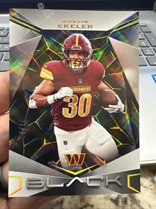 2024 Panini Black Austin Ekeler Gold Parallel /10 #100 Washington Commannders - Picture 1 of 3