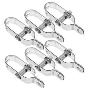 6PCS Metal Rope Tension Cord Clothesline Tightener Practical Rope Tensioner - Picture 1 of 12