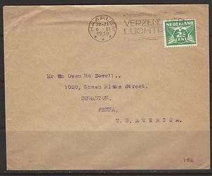 CUBIERTA HOLANDA ---- A ESTADOS UNIDOS DESDE HAARLEM - 1939 - Imagen 1 de 3