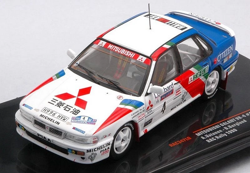 Mitsubishi Galant VR-4 Rac Rallye 1990 Vatanen/Berglund IXO 1 43 RAC347LQ