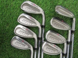 TaylorMade BURNER SuperSteel Iron Set of 8 4-PW AW Steel NS PRO 950GH Flex S - Picture 1 of 7