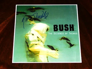 ¡FOTO Y SETLIST ÁLBUM 12X12 FIRMADO POR BUSH GAVIN ROSSDALE LA CIENCIA DE LAS COSAS!! - Imagen 1 de 2