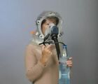 Israeli Full Face Gas Mask Kit With Blower Motor  Flexible Tube  NBC Filter