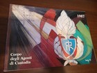 1987 CALENDARIO CORPO AGENTI DI CUSTODIA