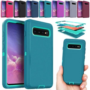 For Samsung Galaxy S10 , S10E , S10 Plus Case Shockproof Heavy Duty Hard Cover - Picture 1 of 56