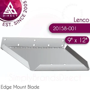 Lenco Edge Mount Replacement Standard Blade│9"L x 12"W│12 Gauge│20158-001 - Picture 1 of 2