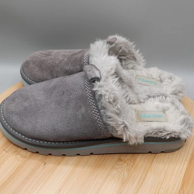 Zapatillas Sorel para mujer 7 Newbie NL2126-051 gris punta redonda sin cordones defectos Foto 1 de 4