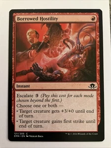 Borrowed Hostility Eldritch Moon Regular - Picture 1 of 2
