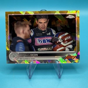 Topps Chrome Sapphire Formula 1 2022 F1 Esteban Ocon #42 Gold /50 - Picture 1 of 2