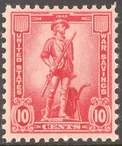Scott WS7, the 1942 Ten Cent US War Savings Stamp - MNH - Picture 1 of 1