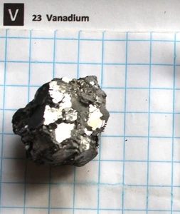 Vanadium Metall 81,7% 107,38 Gramm Metal Element 23 - Picture 1 of 3