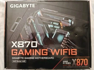 GIGABYTE X870 GAMING WIFI6 AM5 LGA 1718, ATX, DDR5, 3x M.2, PCIe 5.0, USB4 *LESEN - Bild 1 von 4