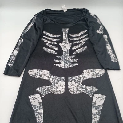 Serious Fun Disfraz Esqueleto Mujer Mediano Multicolor Vestido Halloween Foto 1 de 4