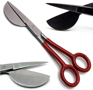 Duckbill Red Scissors 6" Carpet Nipping Working End 2" Tools