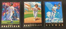 1993 Fleer Baseball Card Pro Visions Series 1 Set-Alomar-Eckersley-Sheffield