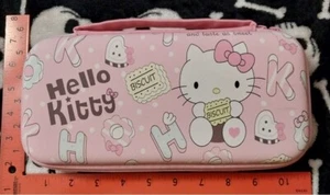 Sanrio Hello Kitty Hard Storage Switch Carry Case With Handle-Lot OF 2-New - Picture 1 of 12