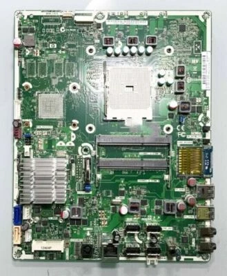 Good working HP AAHD3-AT AMD Socket FM2 MicroATX SATA III DDR3 SDRAM Motherboard - Image 1 of 4