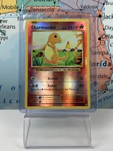 SPEDIZIONI LO STESSO GIORNO Carta Pokemon Charmander 9/108 Reverse Holo Basic Tipo Fuoco 2016 - Foto 1 di 6