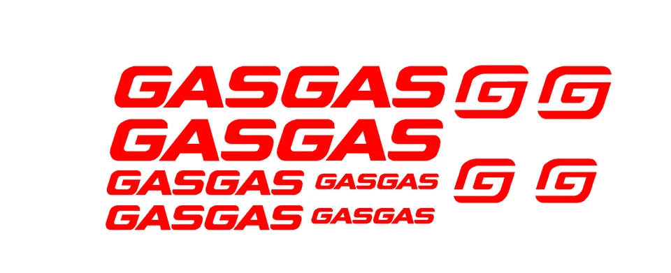 adesivi Moto  10  adesivi GASGAS - Stickers GASGAS - Immagine 1 di 1