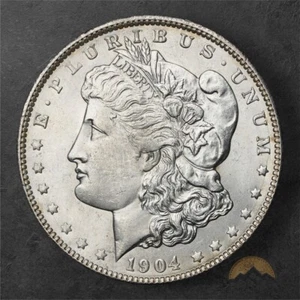 1904-O Morgan Silver Dollar $1 - New Orleans - Picture 1 of 2