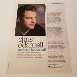 Chris O'donnell 1 Page Article/Clipping - Picture 1 of 1