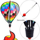 Hot Air Balloon Wind Spinner Rainbow Pinwheel Windsocks Spiral Windmill Rainbow