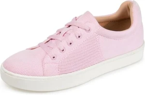 Journee Collection Women's Casual Fashion Sneakers, Pink, 8M - Picture 1 of 5